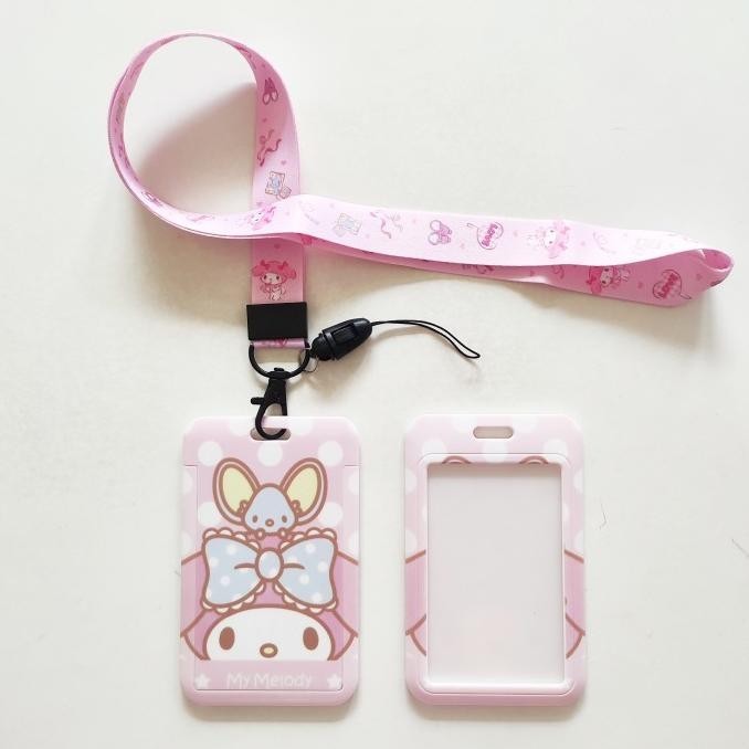 

ID Card Holder Name Tag Lanyard / Kalung Kartu Cute Sanrio Mascot 4