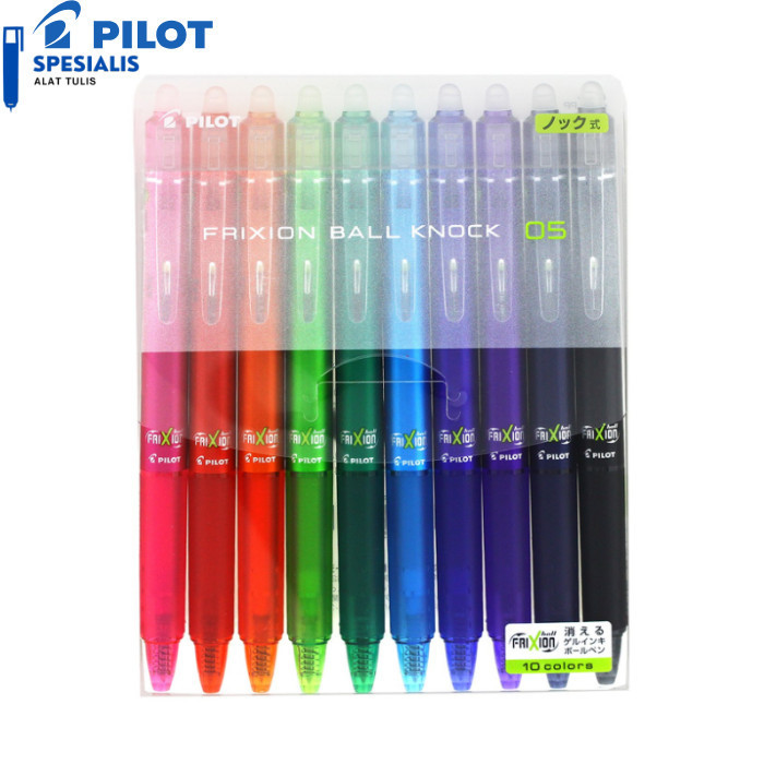 

PILOT FRIXION CLICKER SET ISI 10 PEN / LFBK230EF-10C-ME