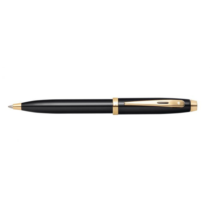 

Sheaffer 100 Glossy Black with Gold-Tone Ballpoint Pen