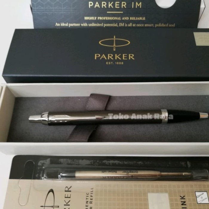 

Paket 1 Klik:1 pc Parker Im Lux Espresso CT Ballpoint+1 pc Ref BP