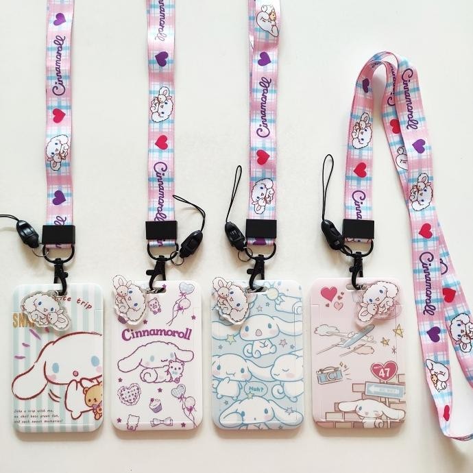 

ID Card Holder Name Tag Lanyard / Kalung Kartu Cute Cinnamoroll Sanrio