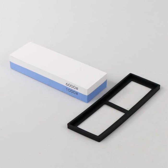 Batu Asah Pengasah Pisau Dapur Asahan Golok Parang Diamond Sharpener