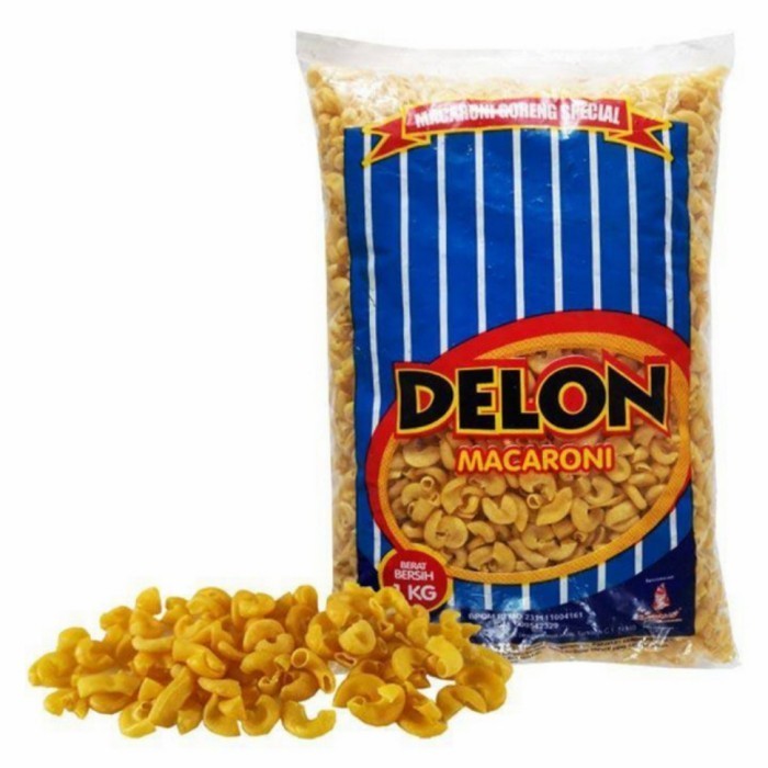 

MACRONI GORENG CAP DELON BANTET TIDAK MEKAR PER 1 KG