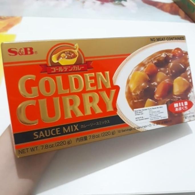 

S&B Golden Curry Sauce Mix 220gr / Saus Kari Kare Jepang