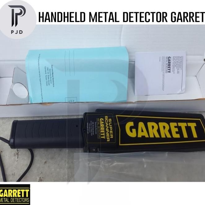 Metal Detector Handheld Metal Alat Deteksi Logam Emas Garrett Original