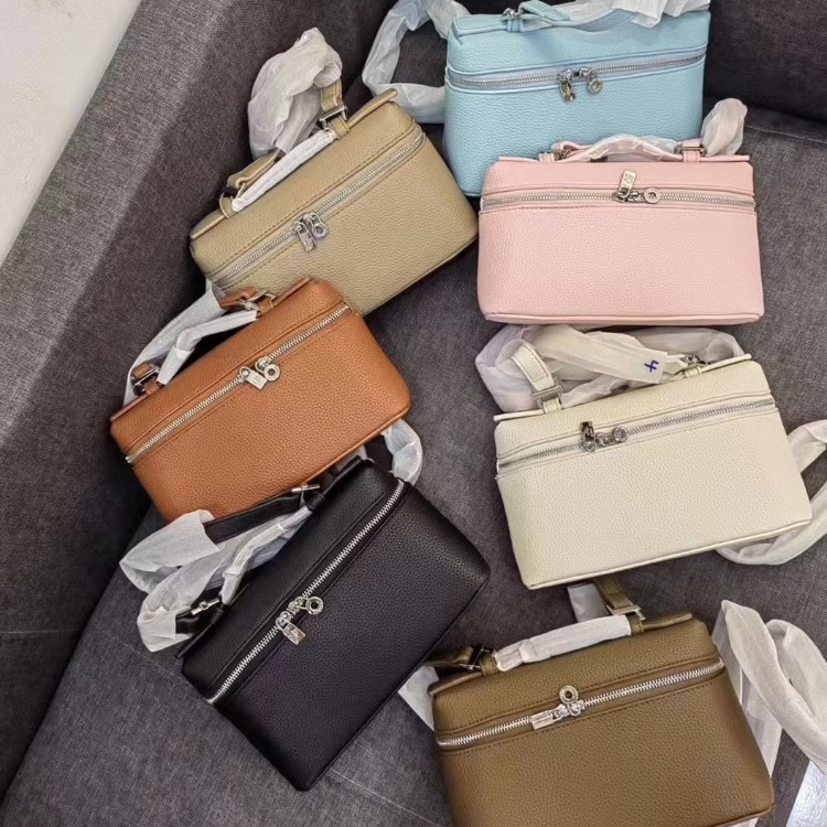 

LP Tas Kosmetik Kotak Makan Siang Serbaguna Kurir Portabel Tas Wanita Sederhana Modis (Termasuk Kemasan Kotak Hadiah)