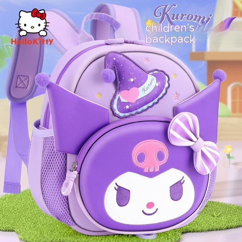

Tas Sekolah TK Kuromi Gaya Baru 2024 Ransel Lucu Anak Perempuan Hadiah Anak-anak