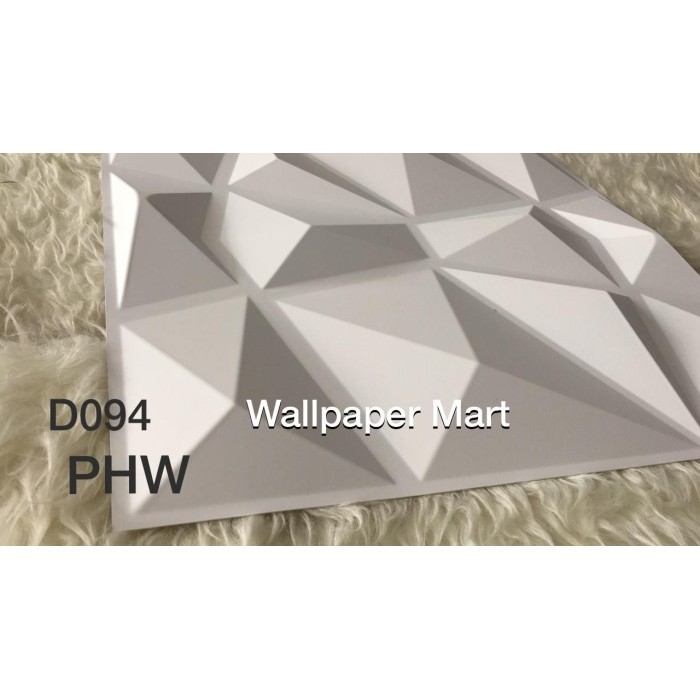 Wall Panel 3D Dinding Wallpanel Pvc Interior Dekorasi Motif Kotak