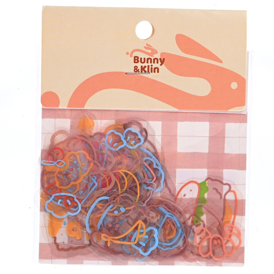 

Rambla - Bunny & Klin Sticker Diary Transparan