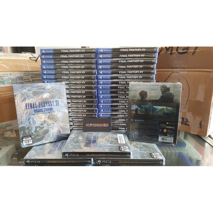 Final Fantasy Xv / Ff 15 Kaset Cd Games Playsation Ps 4 Reg 3