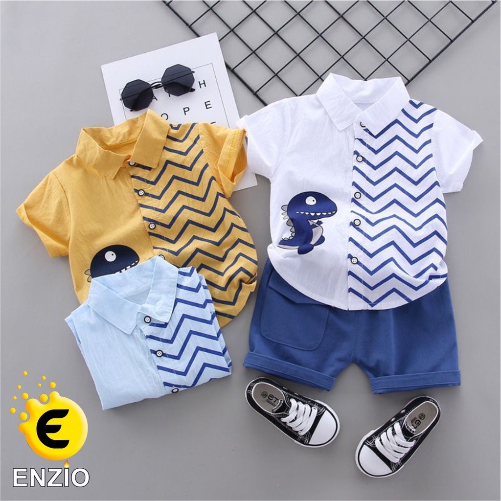 Baju Setelan Anak Laki 3 4 Tahun 2 5 6 3Thn Pakean Kids 1Stel Anak2 Set Sweater Setcelan Atasan Bawa
