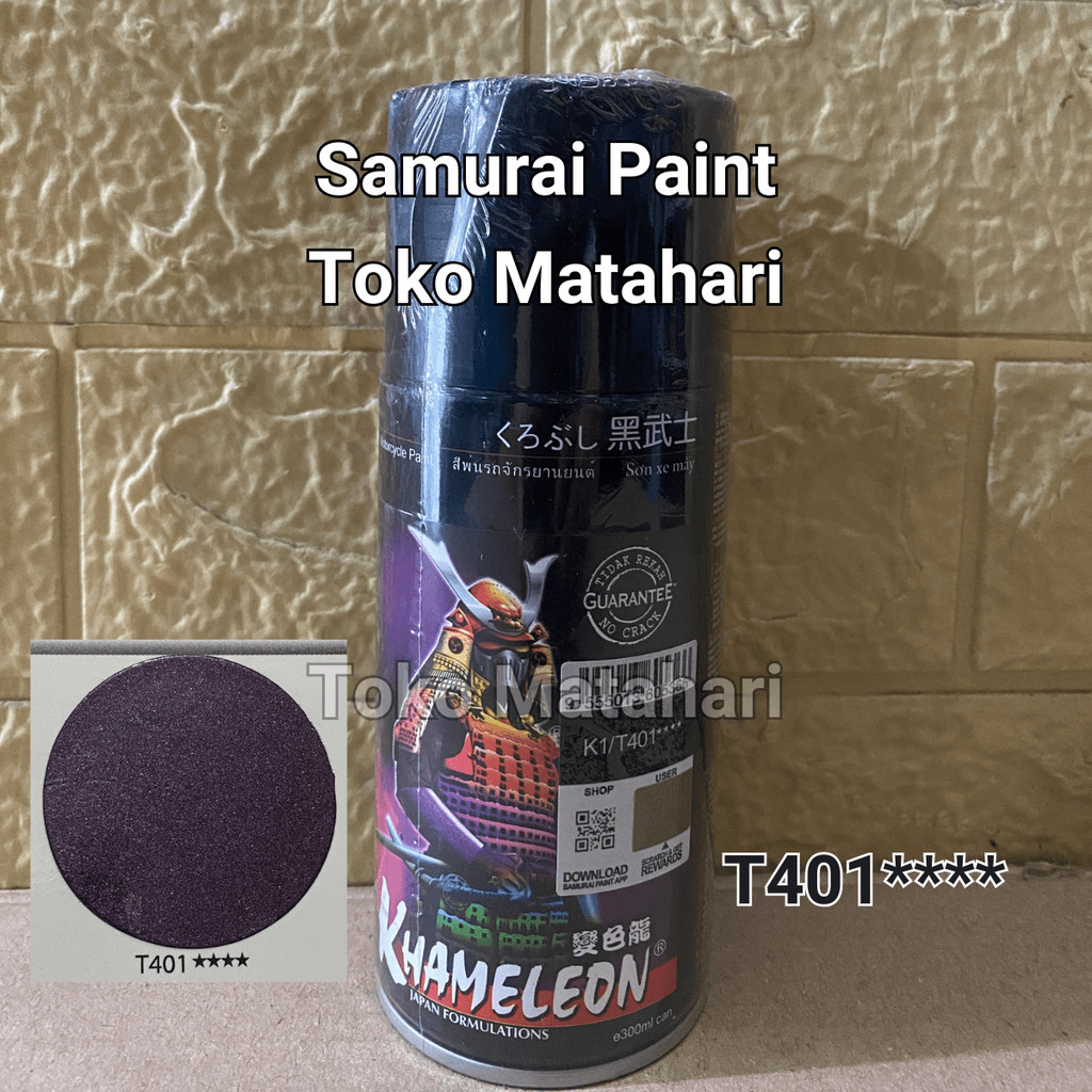 Samurai T401**** Bunglon Cat Semprot Samurai Kurobushi