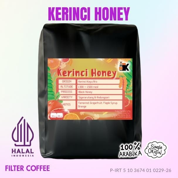 

Kopi Arabika Kerinci Honey Premium 250Gr