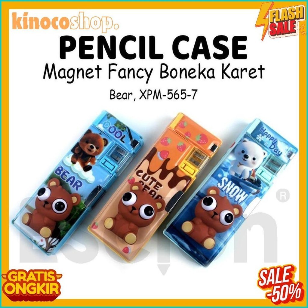 

Kotak Pensil Magnet Boneka / Tempat Pensil Magnet Karakter Animal (Lagi Viral)