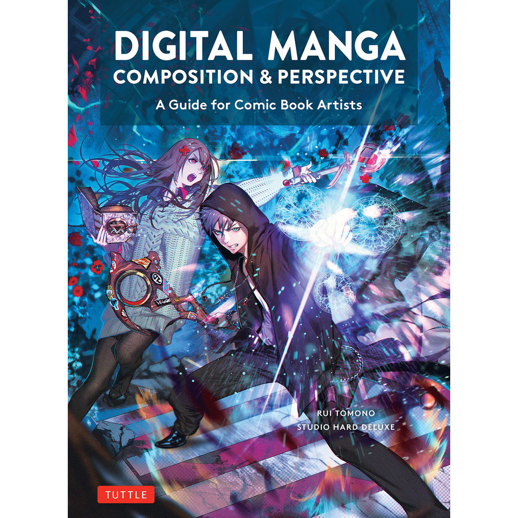 Digital Manga Composition & Perspective -  A Guide for Comic Book Artists ( D )