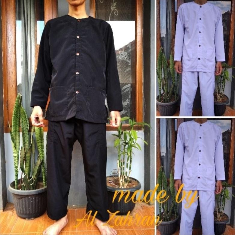 Setelan (Baju + Celana)Baju Pangsi/ Adat  / Silat /Tradisional/Kampret /Khas Sunda Pria Dewasa