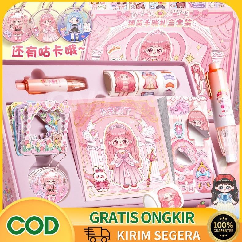 

Diskon CodDiy Sticker Kartun Make Up Princess Ganti Pakaian Edukasi Keterampilan Aktifitas Anak Menyusun Dan Menempel Diy Guka Set Sale