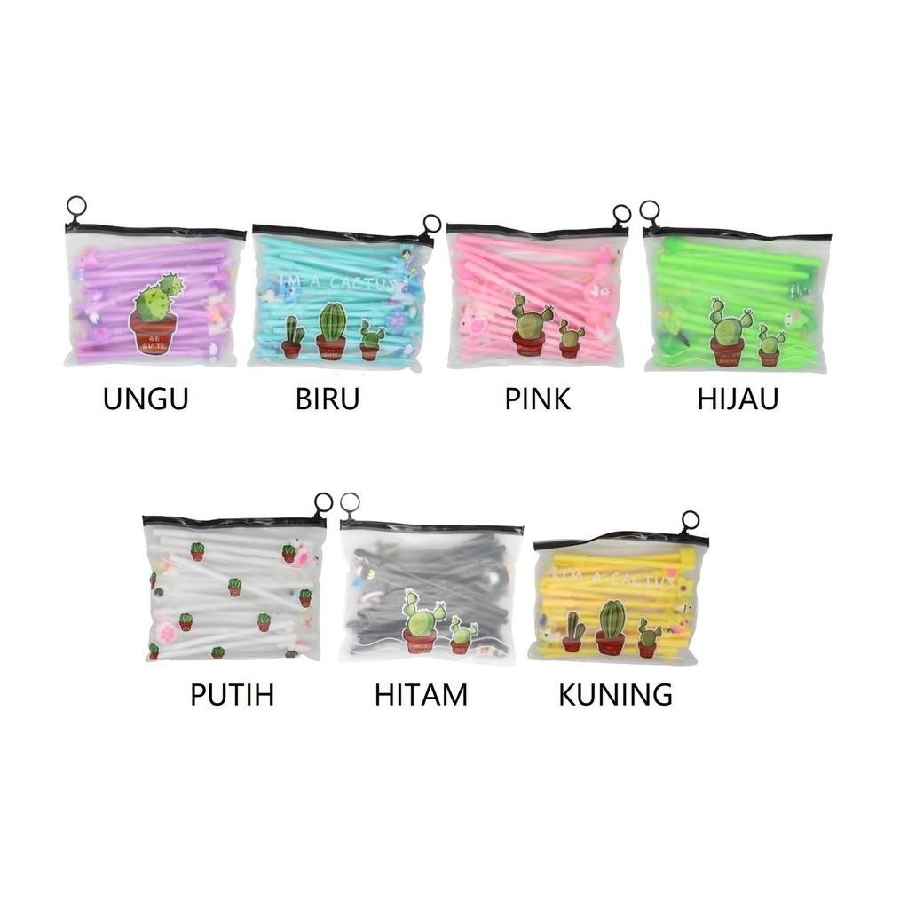 

Molamola Hl0078 Pena Karakter Set Pouch Isi 20 Pcs Tempat Pensil Transparan Zipper Bag (Cod)