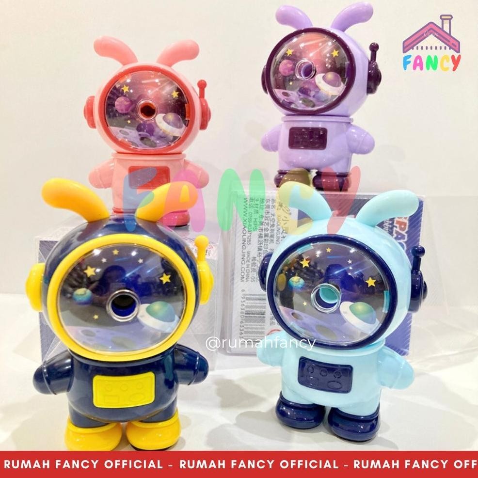 

Serutan Rautan Meja Putar Fancy Karakter Anak Lucu Aneka Bentuk Astronout 18126 Rabbit Astronout Kelinci Astronot Unik Lucu Murah (Lagi Diskon)
