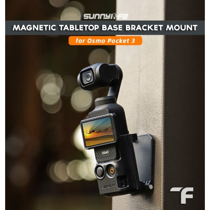 Sunnylife Magnetic Tabletop Mount Base Bracket Dji Osmo Pocket 3