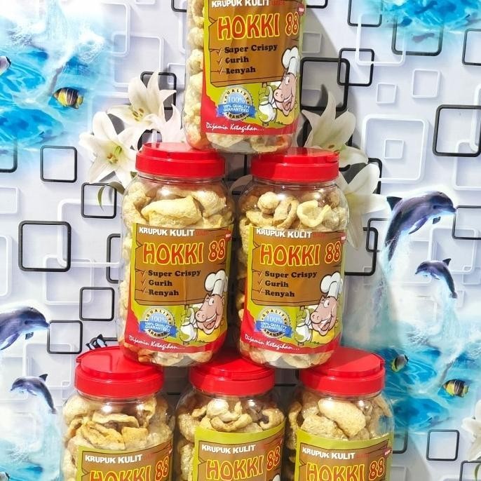 

kerupuk kulit babi crispy/kerupuk kulit babi HOKKI88/Cu Jiu ca 2ltr BS81