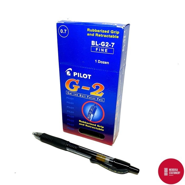 

Arom (Isi 12)Bolpen/Bolpoint/Pulpen Cetekan/Click Pilot G-2/G2 F 0.7 Htm/Br