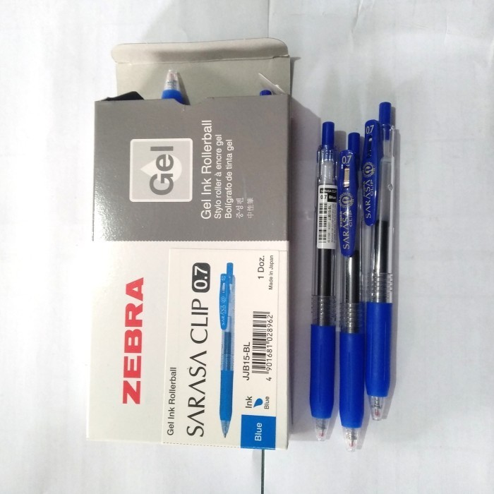 

Arom Pulpen Zebra Sarasa 0,7 Biru / Bolpoint Zebra Sarasa 0,7