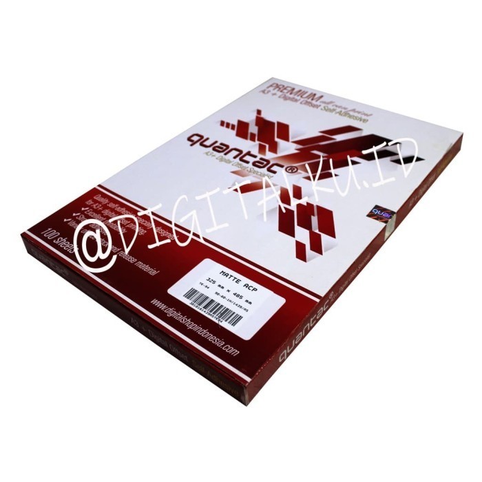 

14. A3+ Sticker QUANTAC Matte YK for LASER DRY TONER