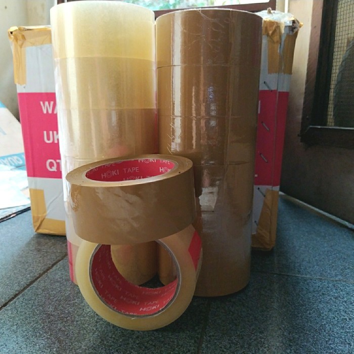 

LAKBAN HOKI 2inch 48mm100yard isi 6pcs