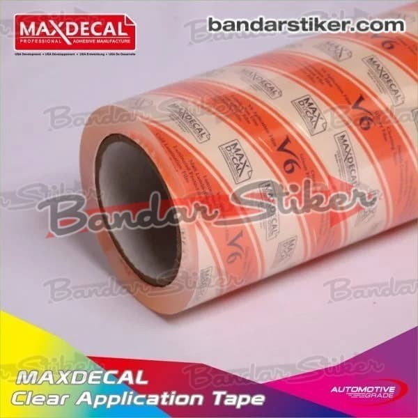 

5cmTranfer Tip Masking Tape MAXDECAL Plastik Bening Transfer Tep