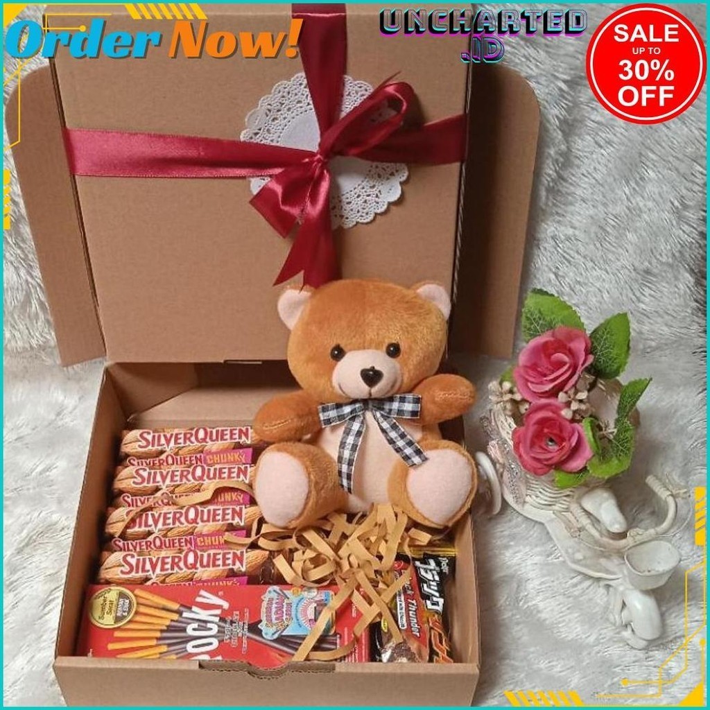 

Hampers Coklat Love Pink Valentine Kado Ulang Tahun Aniversary Wisuda Cewek Cowok Gratis Ongkir