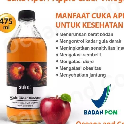 

Suka Organic Cider Vinegar 475Ml Ter