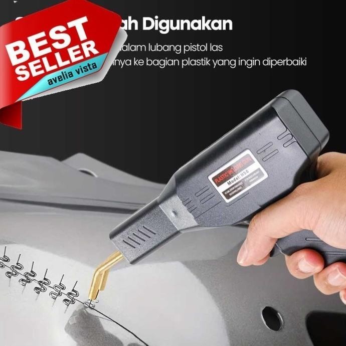 Alat Las Plastik Solder Stapler Body Mobil Motor Bumper Welding Gun
