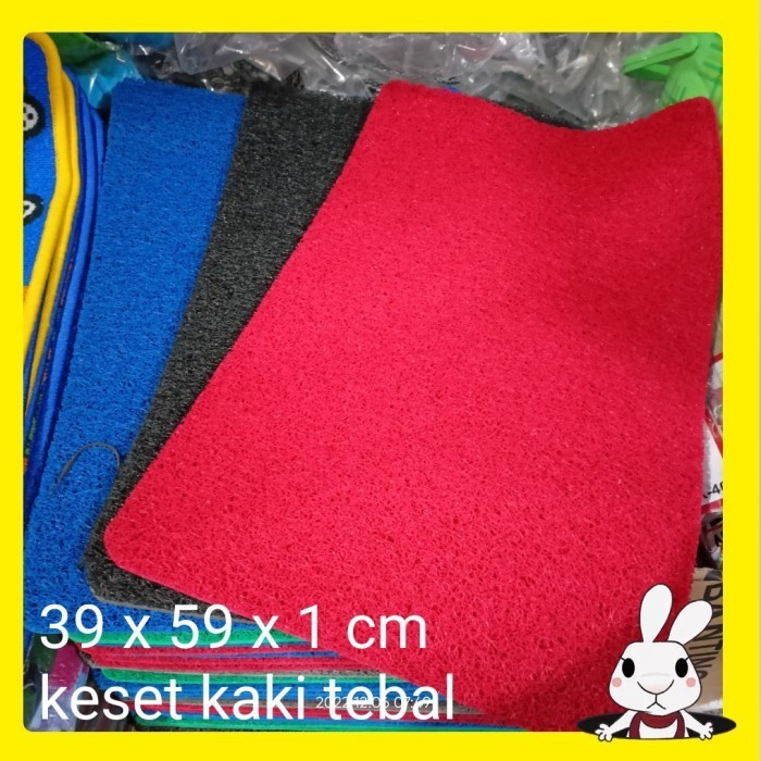 Keset Kaki, Bulu, Alas Karet, Tebal