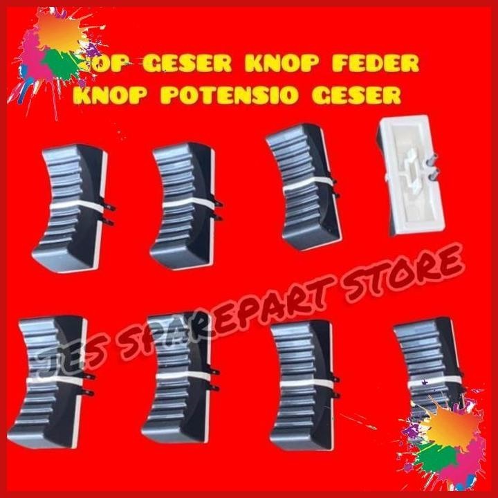 (jek) knop geser knop feder  knop potensio geser