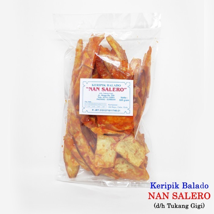 

BIG SALE Keripik Balado Panjang Nan Salero 500 gram