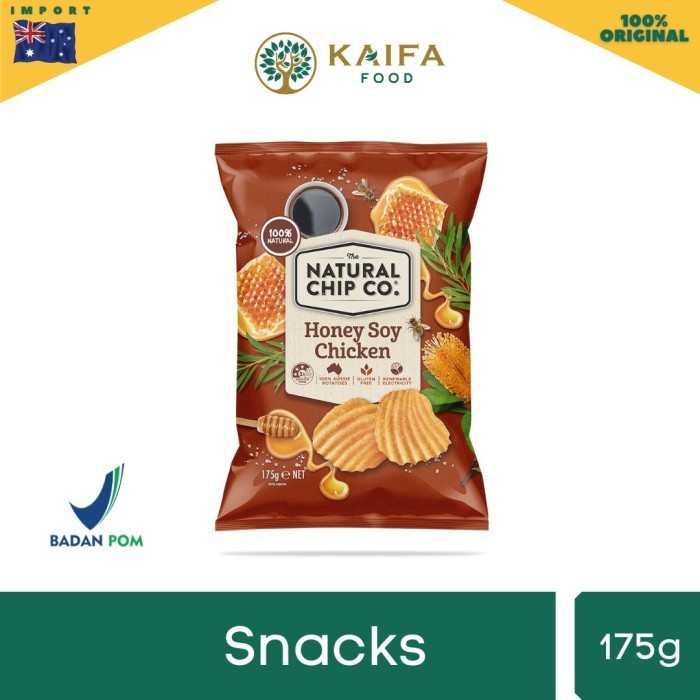 

GRATIS ONGKIR Natural Chips Co - Australian Chips 175 gr - Honey Soy