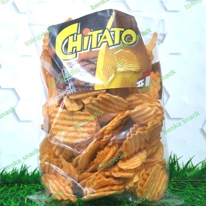 

FREE ONGKIR chitato bbq snack kiloan murah 250 gram.