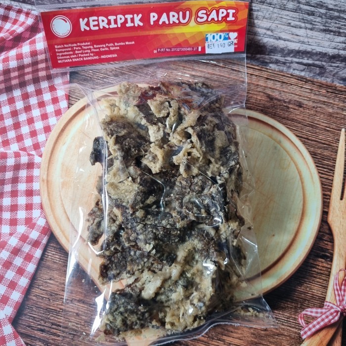 

TERPERCAYA Keripik Paru Crispy Gurih Asli Oleh Oleh Bandung