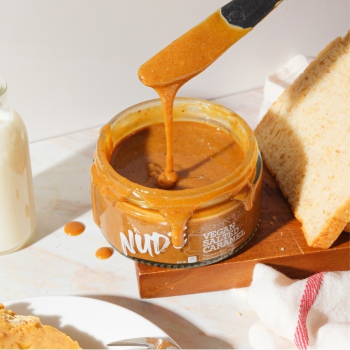 

BERMUTU NUDE - Vegan Salted Caramel 180g Gluten Free, Egg Free & Dairy Free