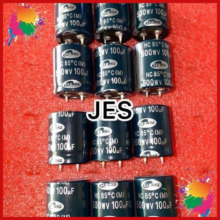 (jek) elco 100uf 500v