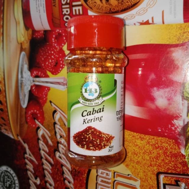 

cabai Kering / cabe kering 113 (35gr)