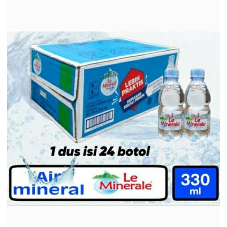 

Le minerale 330ml x 24pcs Per Dus