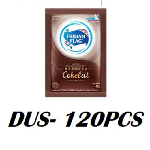 

Susu Kental Manis Frisian Flag Coklat Sachet DUS ( 20pak x 6 sachet )