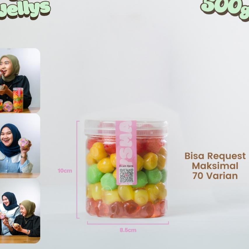 

[Magicjellys] 500Gram Permen Yupi Candy Gummy Jelly Viral [X Gabisa Request]