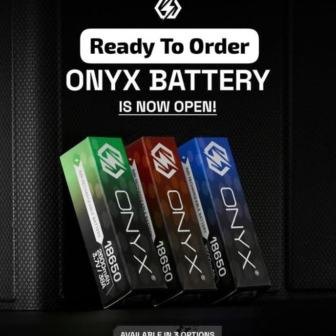 Baterai IMR 18650 ONYX free warping