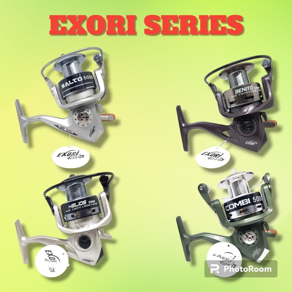 REEL PANCING SPINNING MERK EXORI SERIES, UKURAN 5000