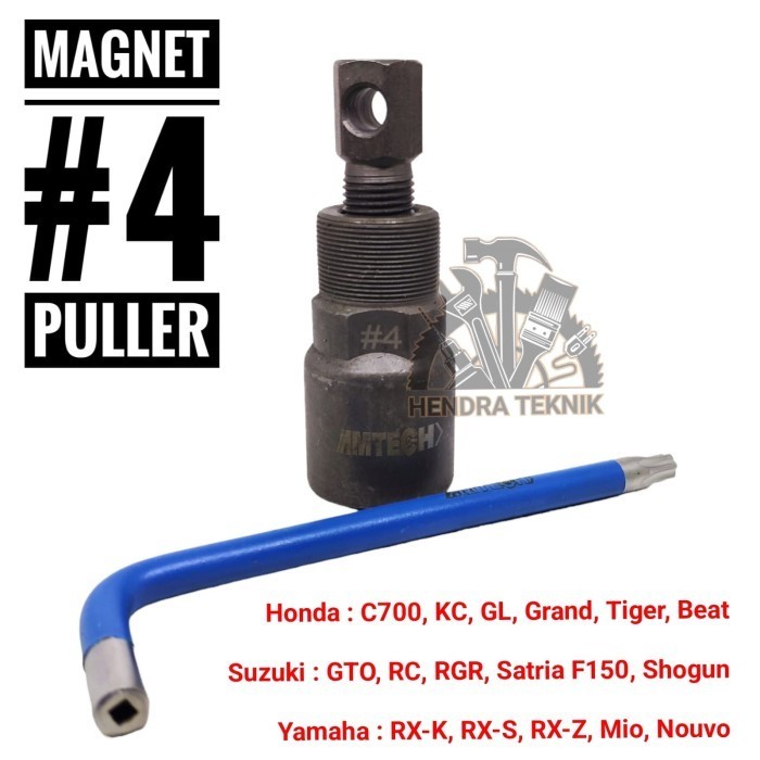 Tracker Magnet #4 Treker Magnet Serbaguna Trek Magnit Yamaha Honda Star