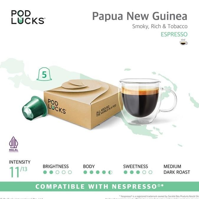

Podlucks Papua New Guinea Capsule Coffee