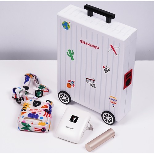 Sharp Mobile Air Purifier IG-NM1 x Liunic on T IG-NM1-WH/BK